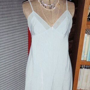 Victoria Secret Slip Dress Baby Blue Size Small